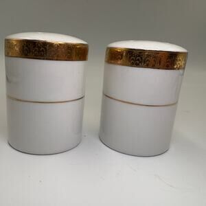 Vintage Sango Porcelain Salt Pepper Shaker Georgetown 8455